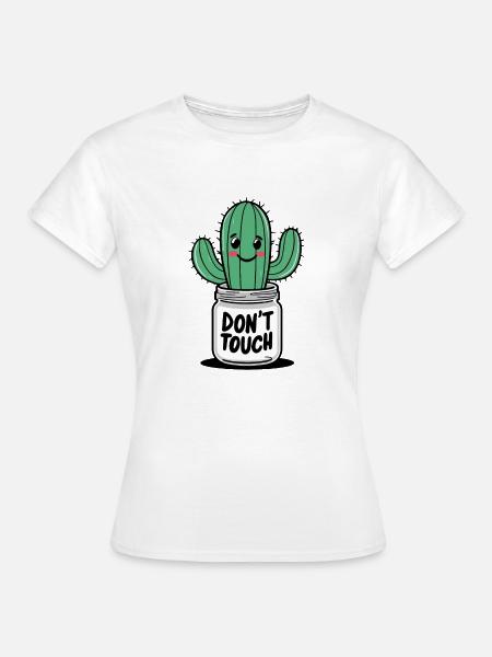 Nicht berühren - Frauen T-Shirt - Weiß