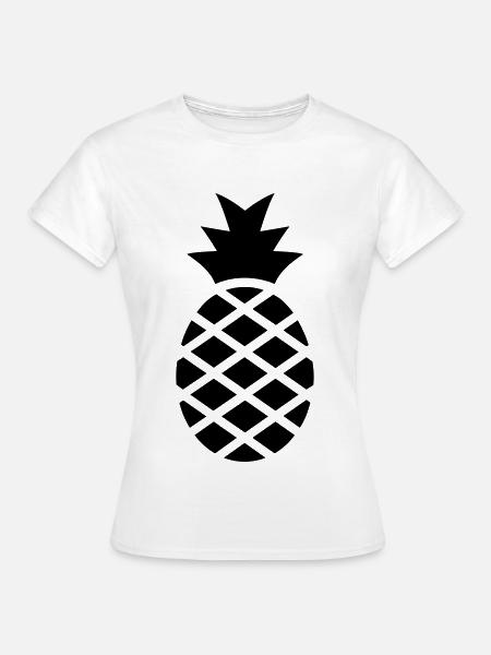 Ananas - Frauen T-Shirt - Weiß
