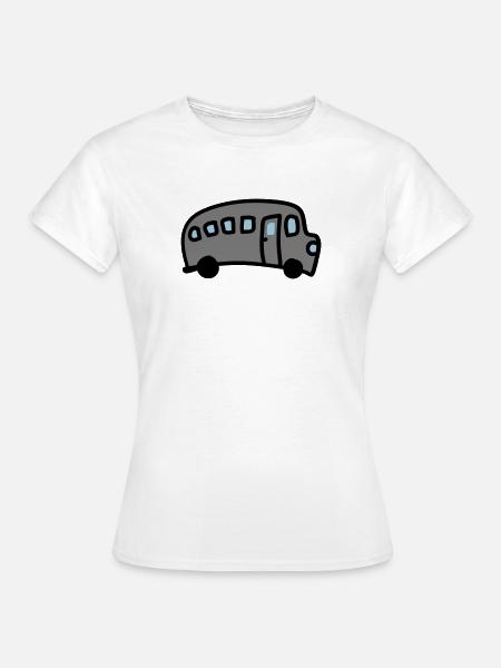 Bus 3 - Frauen T-Shirt - Weiß