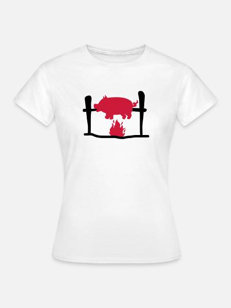 Grillen - Frauen T-Shirt - Weiß