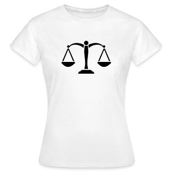 Balance - T-shirt Femme - blanc - Devant - AI Model Female 172 dark (172cm)