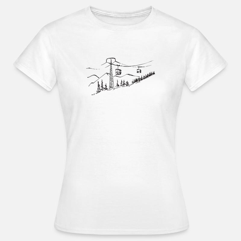Ropeway - Women's T-Shirt - white