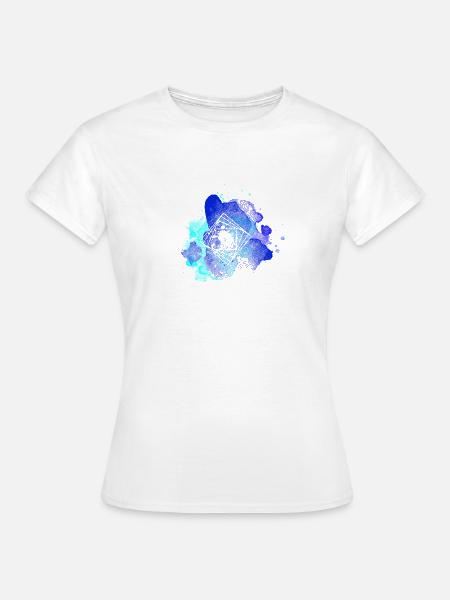 Magisches Quadrat - Frauen T-Shirt - Weiß