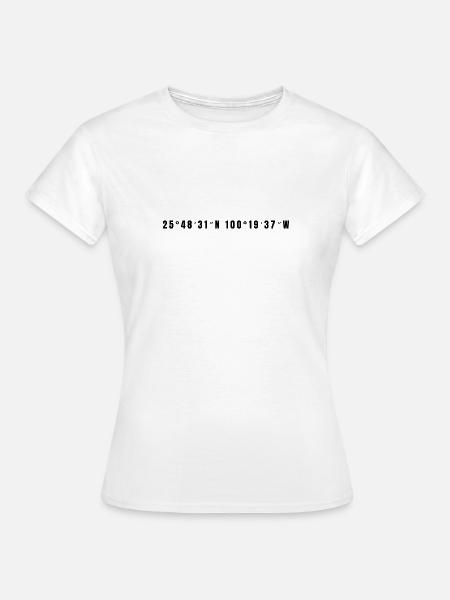 General Escobedo Mexiko - Frauen T-Shirt - Weiß