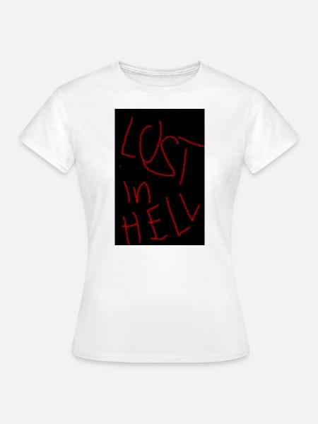 Lost in Hell - Frauen T-Shirt - Weiß