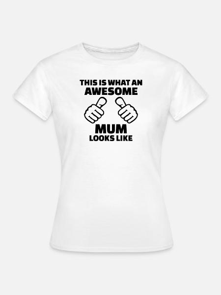 Mutter - Frauen T-Shirt - Weiß