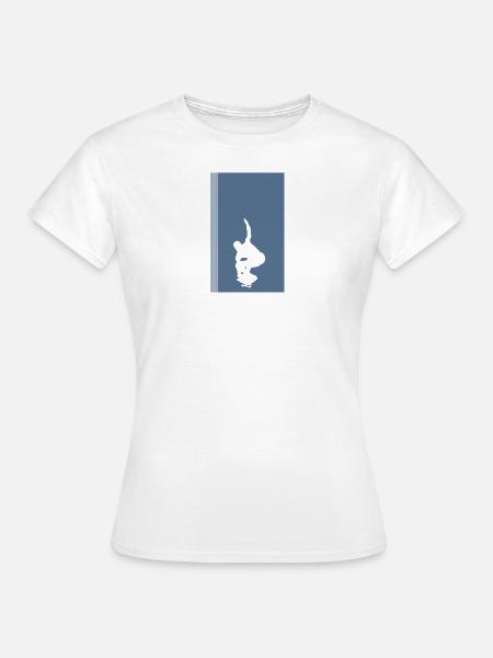 Skateboard Skateboarder Skaten Skateboarder - Frauen T-Shirt - Weiß