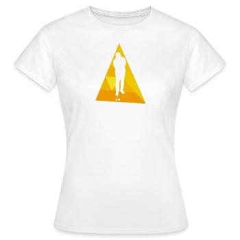 Golf Golfer Golf Ball Golf Club - T-shirt Femme - blanc - Devant - AI Model Female 172 dark (172cm)