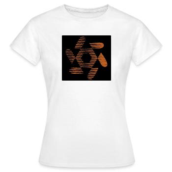 DESIGN. ART. AFRIQUE. GEEK. VINTAGE. GRAPHIQUE - T-shirt Femme - blanc - Devant - AI Model Female 172 dark (172cm)