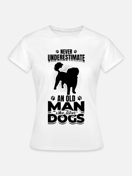 Hundeopa - Frauen T-Shirt - Weiß