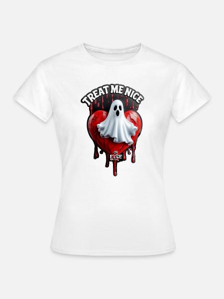Behandle mich richtig, sonst...! - Frauen T-Shirt - Weiß
