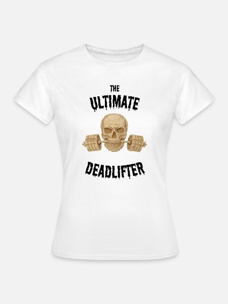 Skull gym - Frauen T-Shirt - Weiß