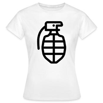Grenada - Frauen T-Shirt - Weiß - Vorne - AI Model Female 172 dark (172cm)