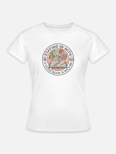 Bücher - Frauen T-Shirt - Weiß