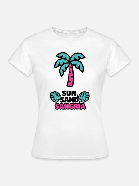 Sun Sand Sangria Logo - Frauen T-Shirt - Weiß