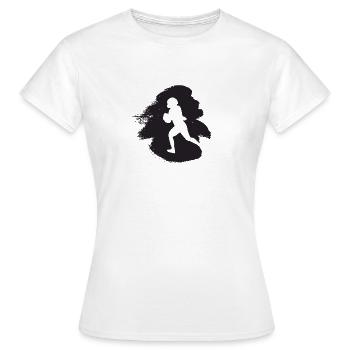 Football Américain Football Américain Football Américain - T-shirt Femme - blanc - Devant - AI Model Female 172 dark (172cm)