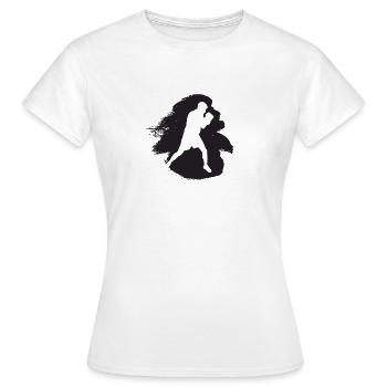 Boxing Uppercut Boxing - Frauen T-Shirt - Weiß - Vorne - AI Model Female 172 dark (172cm)
