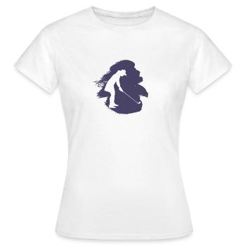 Golf Golf Golfeur - T-shirt Femme - blanc - Devant - AI Model Female 172 dark (172cm)