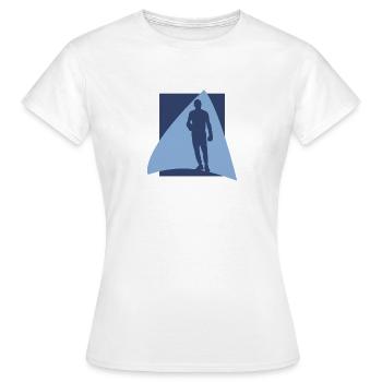 Boxer Uppercut - Frauen T-Shirt - Weiß - Vorne - AI Model Female 172 dark (172cm)