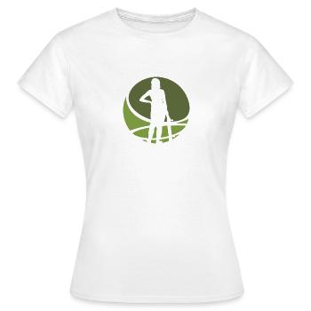 Skating Skating Skateboarder - Women's T-Shirt - white - Front - AI Model Female 172 dark (172cm)