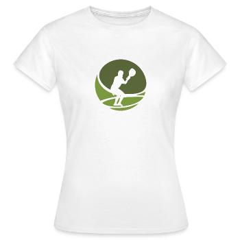 Intercrosse Intercrosse Lacrosse Racket - Women's T-Shirt - white - Front - AI Model Female 172 dark (172cm)