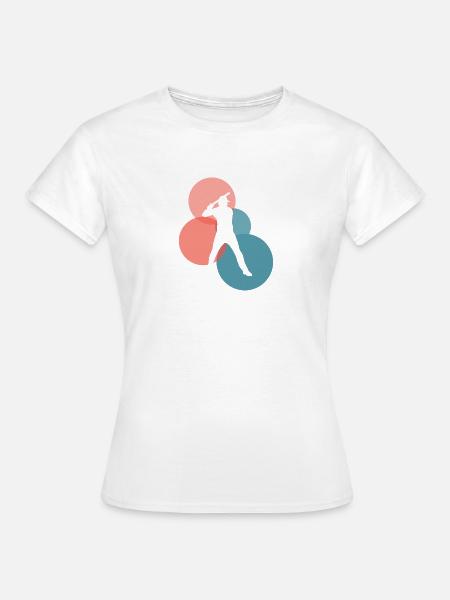 Baseballer Baseball Baseball - Frauen T-Shirt - Weiß
