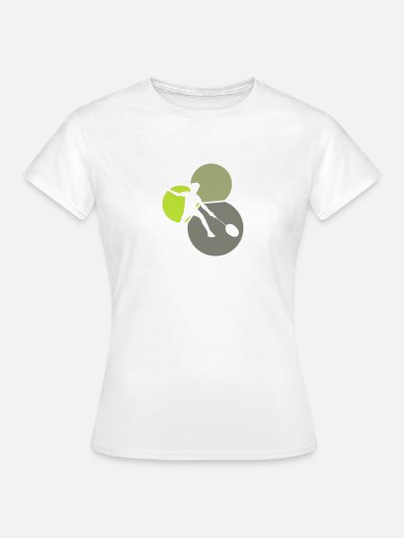 Drop Smash - Frauen T-Shirt - Weiß