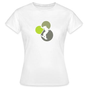 Snowboarder Boarder - Frauen T-Shirt - Weiß - Vorne - AI Model Female 172 dark (172cm)