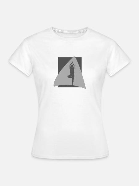 Yin Yoga - Frauen T-Shirt - Weiß