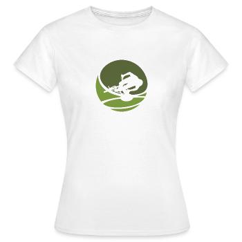 VTT VTT VTT - T-shirt Femme - blanc - Devant - AI Model Female 172 dark (172cm)