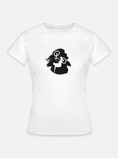 Mountainbiking Mountainbiking Mountainbiking - Frauen T-Shirt - Weiß