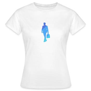 Banking Bänker Banken - Frauen T-Shirt - Weiß - Vorne - AI Model Female 172 dark (172cm)