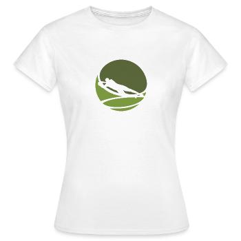 Joueur de football Football Football - T-shirt Femme - blanc - Devant - AI Model Female 172 dark (172cm)