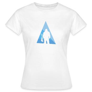 Bigfoot Lochness Lochness - T-shirt Femme - blanc - Devant - AI Model Female 172 dark (172cm)