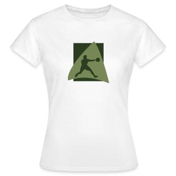 Raquettes Squash Raquettes de squash Raquettes - T-shirt Femme - blanc - Devant - AI Model Female 172 dark (172cm)