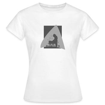 Beekeeping Honigbiene Nektar - Frauen T-Shirt - Weiß - Vorne - AI Model Female 172 dark (172cm)
