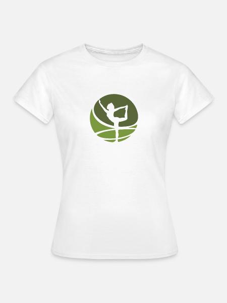 Meditation Yin Yin - Frauen T-Shirt - Weiß