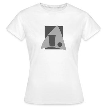 Partymonster Bierpong Bier - Frauen T-Shirt - Weiß - Vorne - AI Model Female 172 dark (172cm)