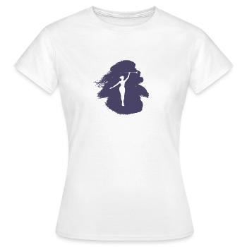 Gymnastik Tanzen Gymnastik - Frauen T-Shirt - Weiß - Vorne - AI Model Female 172 dark (172cm)