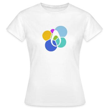 Toast végétalien à l’avocat Foodie - T-shirt Femme - blanc - Devant - AI Model Female 172 dark (172cm)