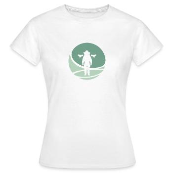 Apiculteur Apiculteur Apiculteur - T-shirt Femme - blanc - Devant - AI Model Female 172 dark (172cm)