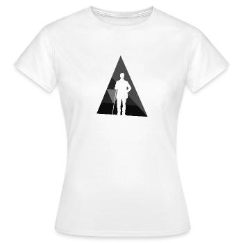 Billard Billard Billardspielerin - Frauen T-Shirt - Weiß - Vorne - AI Model Female 172 dark (172cm)