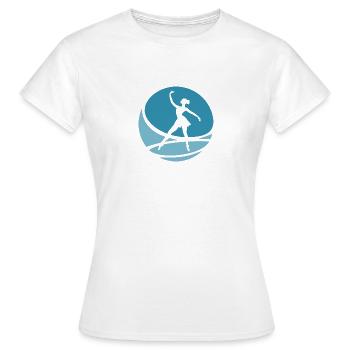 Oper Ballett Tänzerin Balletttänzerin - Frauen T-Shirt - Weiß - Vorne - AI Model Female 172 dark (172cm)