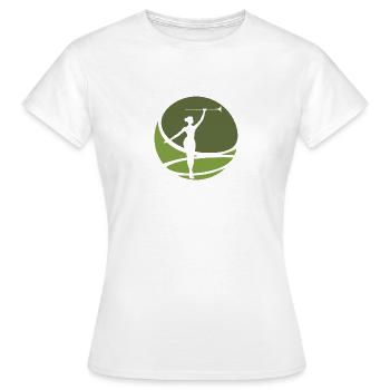 Rod Turning Rod Turning Twirling Rod Turning - Women's T-Shirt - white - Front - AI Model Female 172 dark (172cm)