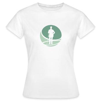 Billiard Ball Billiard Player Billiard Ball - Women's T-Shirt - white - Front - AI Model Female 172 dark (172cm)