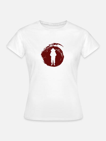 Beekeeping Wabe Imker - Frauen T-Shirt - Weiß
