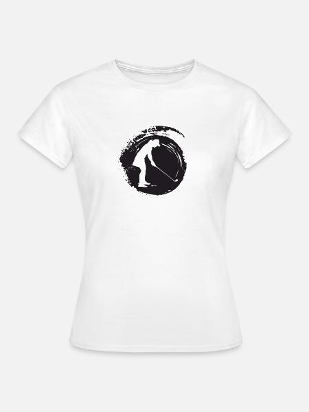 Golfspieler Golf - Frauen T-Shirt - Weiß