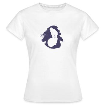 VTT VTT VTT - T-shirt Femme - blanc - Devant - AI Model Female 172 dark (172cm)