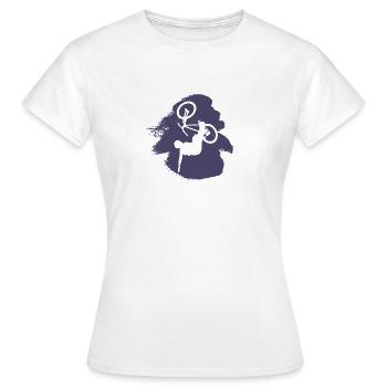 VTT VTT VTT - T-shirt Femme - blanc - Devant - AI Model Female 172 dark (172cm)