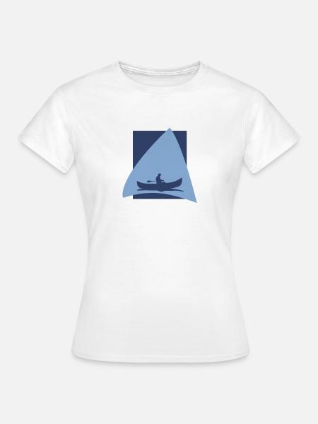 Rafting Kanu Kanu - Frauen T-Shirt - Weiß